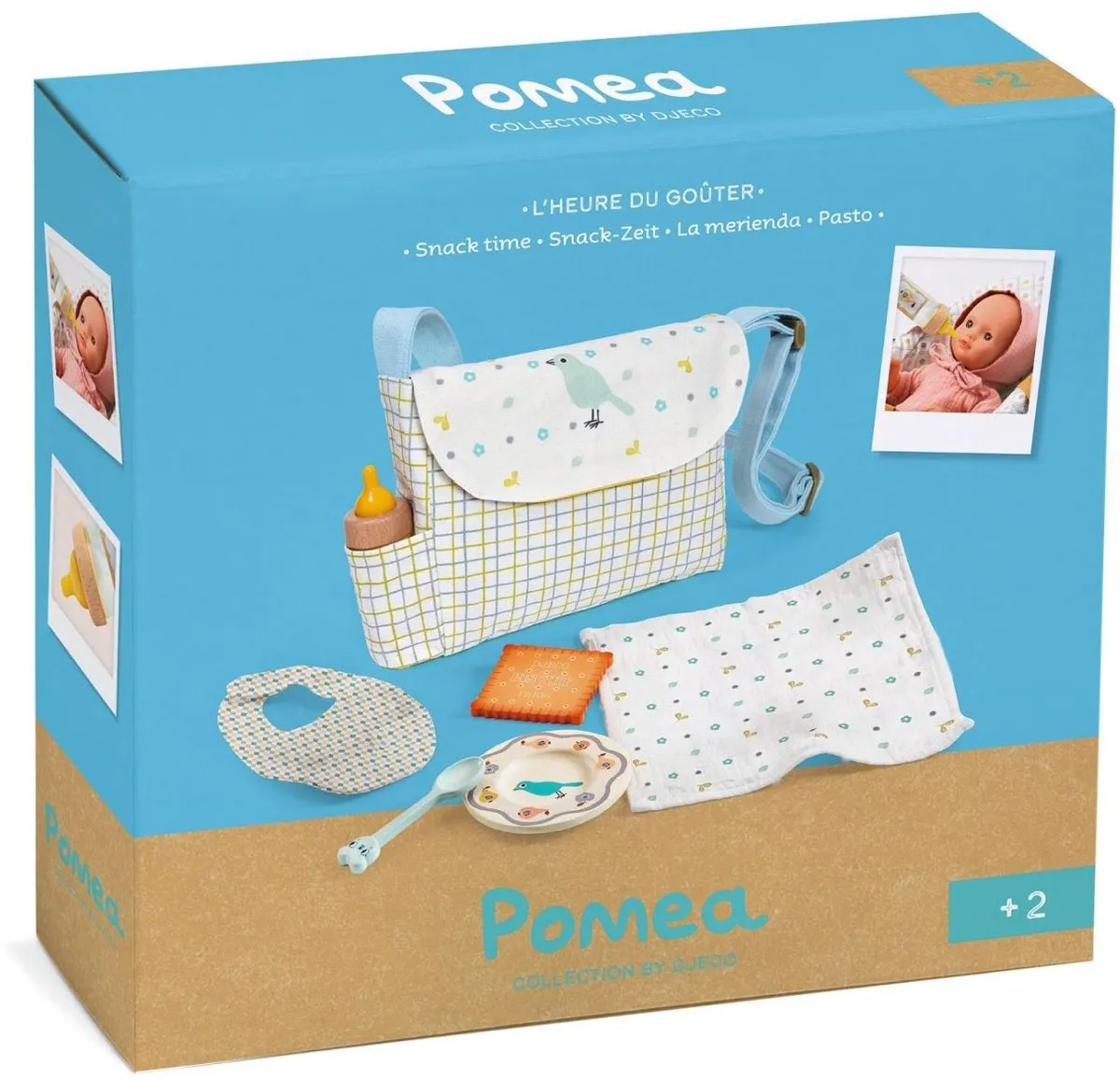 Djeco Mealtime Set DJ07855 - Poppenhuispop