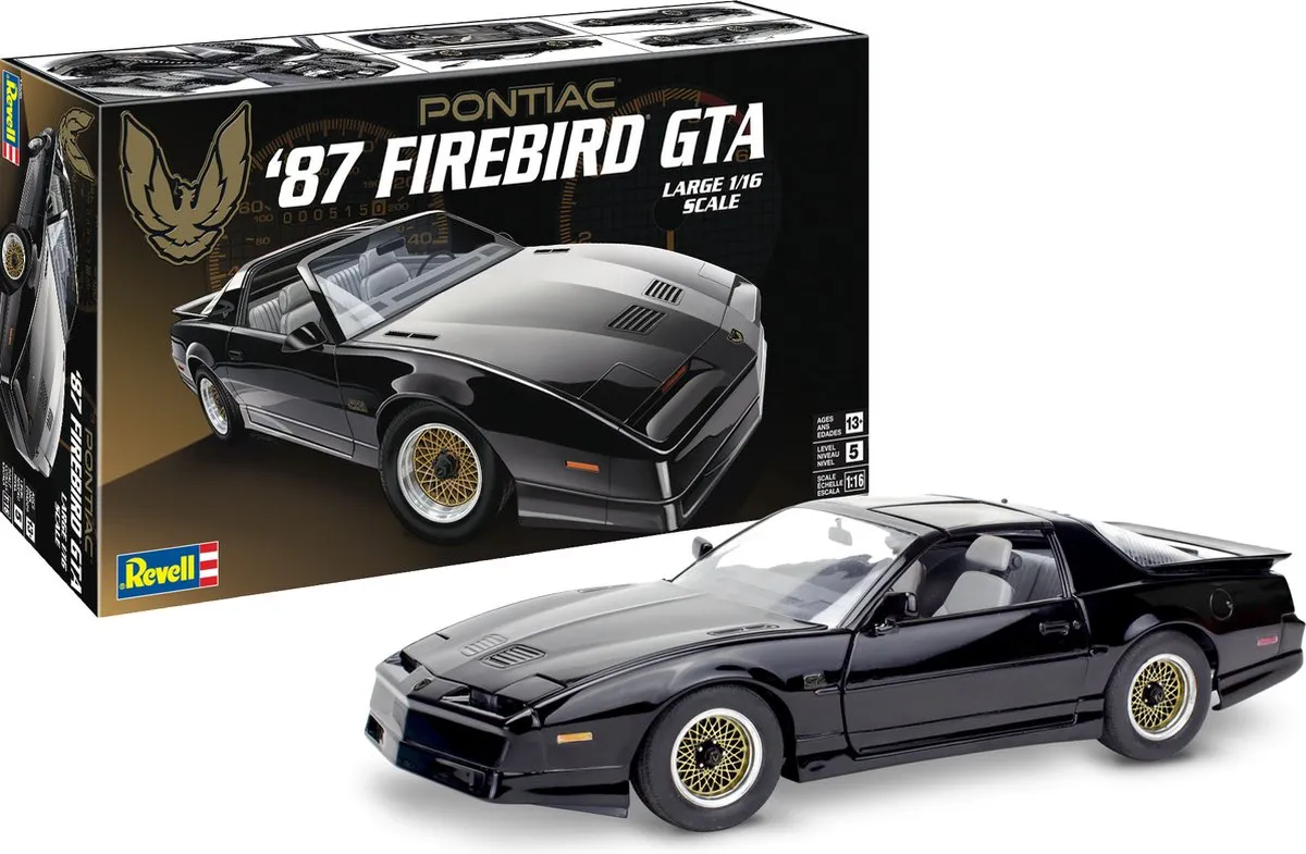 Revell 14535 Pontiac Firebird GTA Modelbouwpakket 1:16