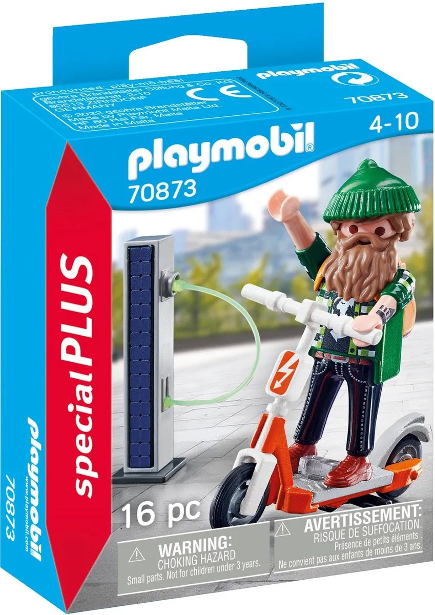 Playmobil Special Plus Hipster met E-scooter 70873