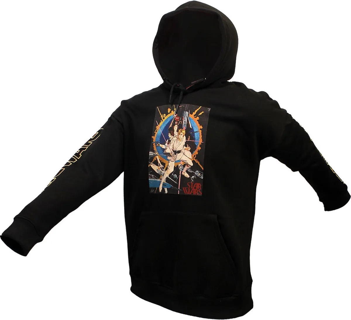 Star Wars Vintage Poster Hoodie - Zwart