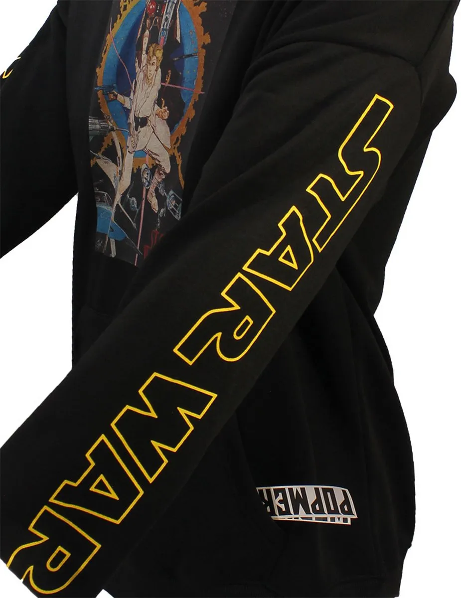 Star Wars Vintage Poster Hoodie - Zwart