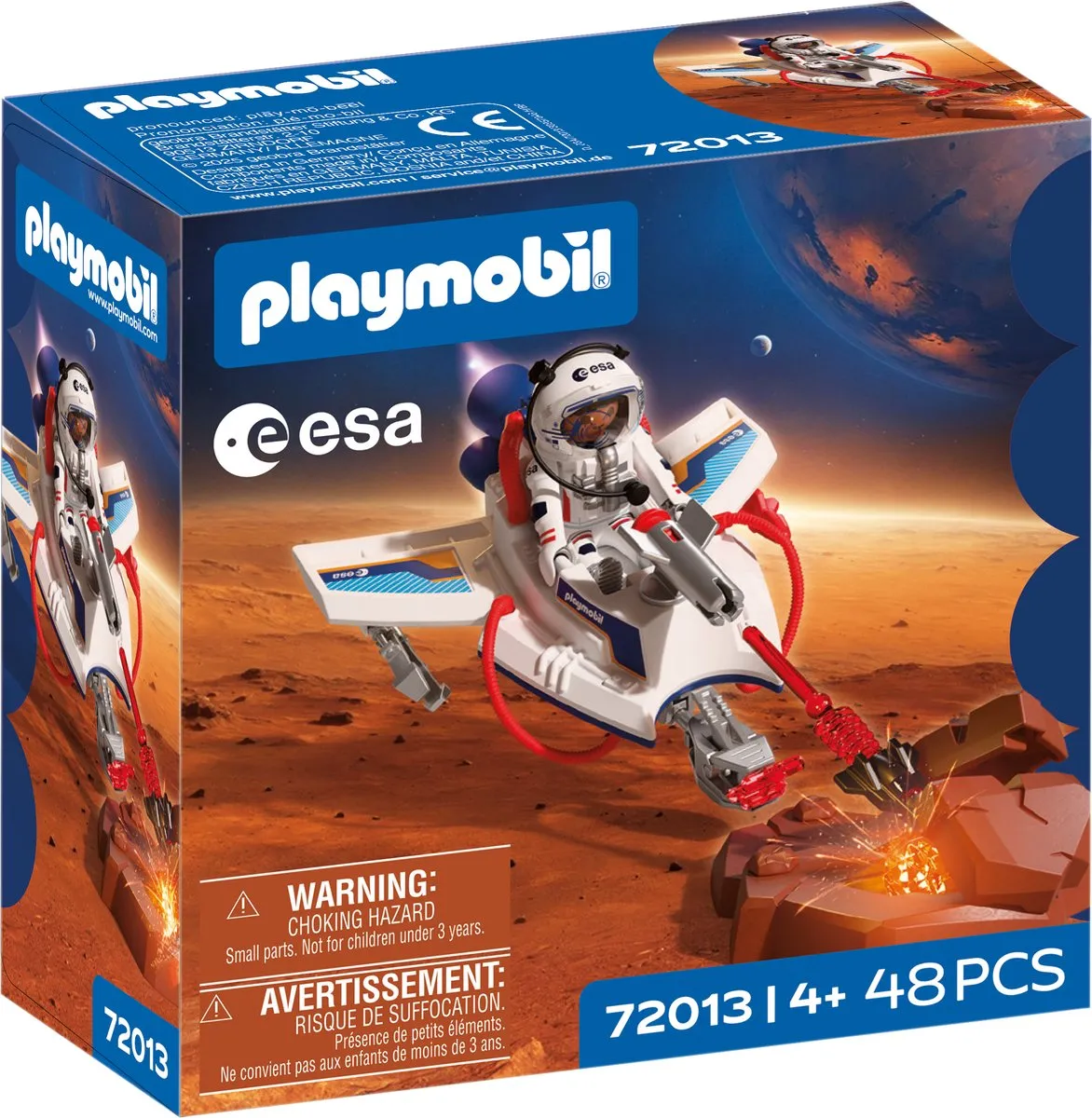 Playmobil Space ESA Space Glider 72013 - Astronaut Voertuig