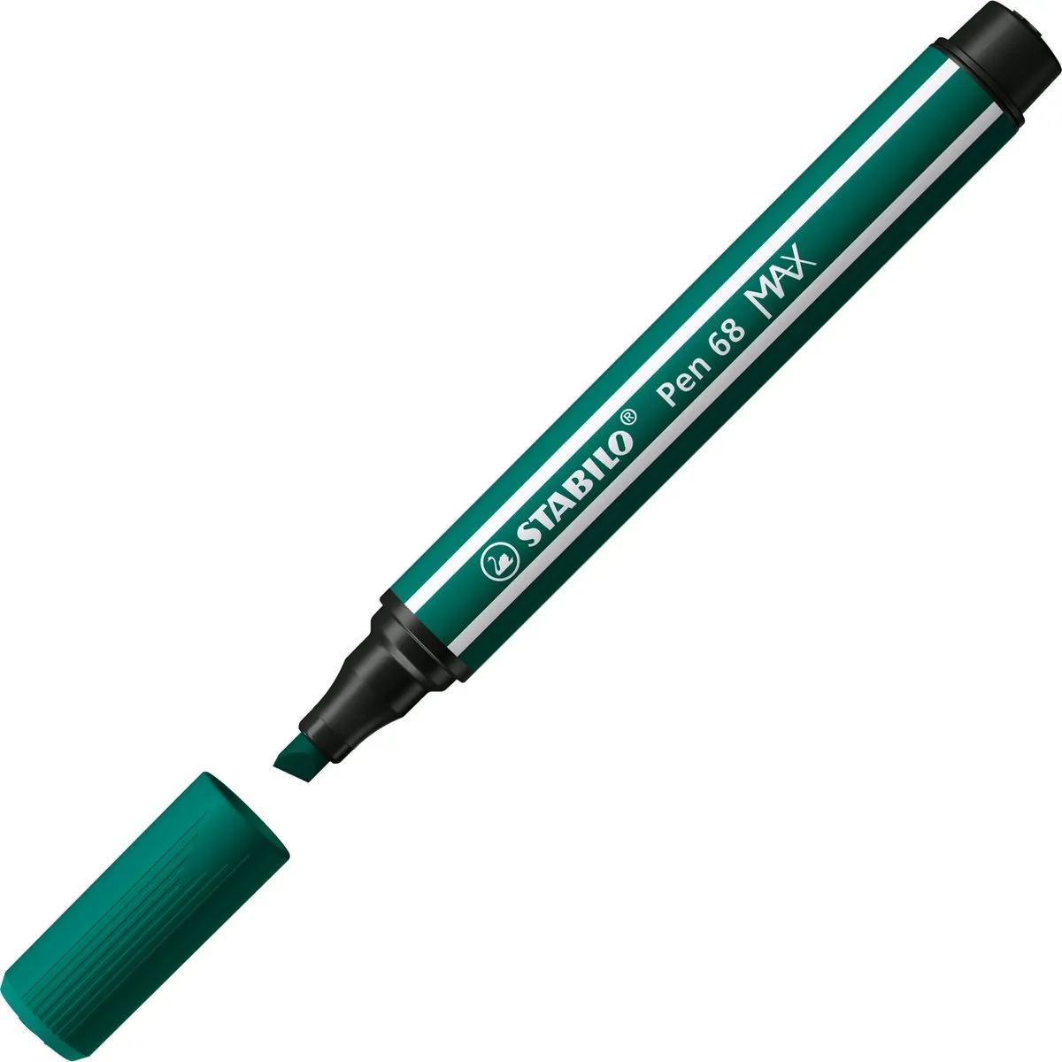 STABILO Pen 68 MAX Viltstift - Turquoise Groen