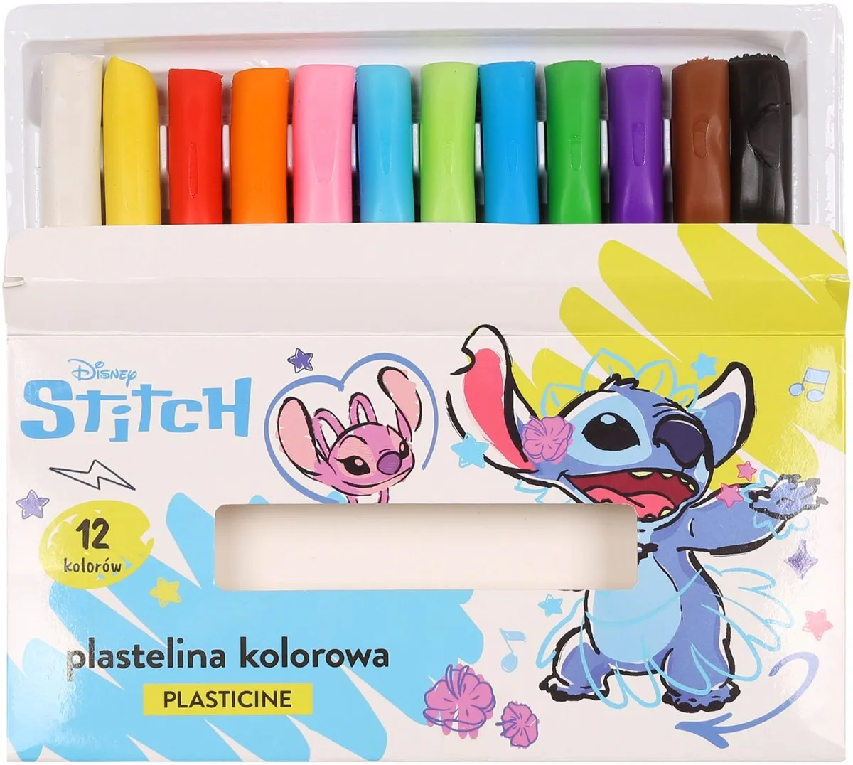 Disney Stitch Veilige Schoolklei - 12 Kleuren
