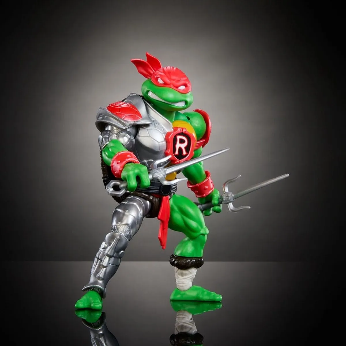 Mattel MOTU x TMNT Raphael Action Figuur 14cm - MATTJBM99 - Multi - afbeelding 6 van 6