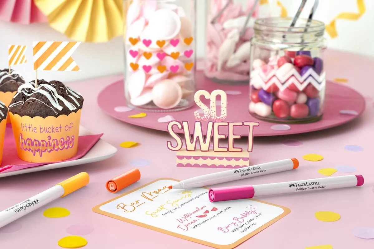 Faber-Castell Goldfaber Marker Set Sweet Moments 6 Stuks - 1.5mm