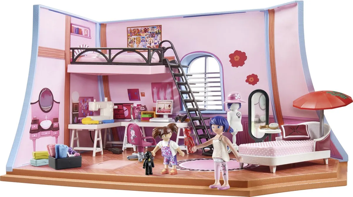 Playmobil Miraculous Marinettes Loft 71334 - Multicolor