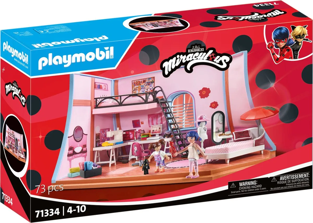 Playmobil Miraculous Marinettes Loft 71334