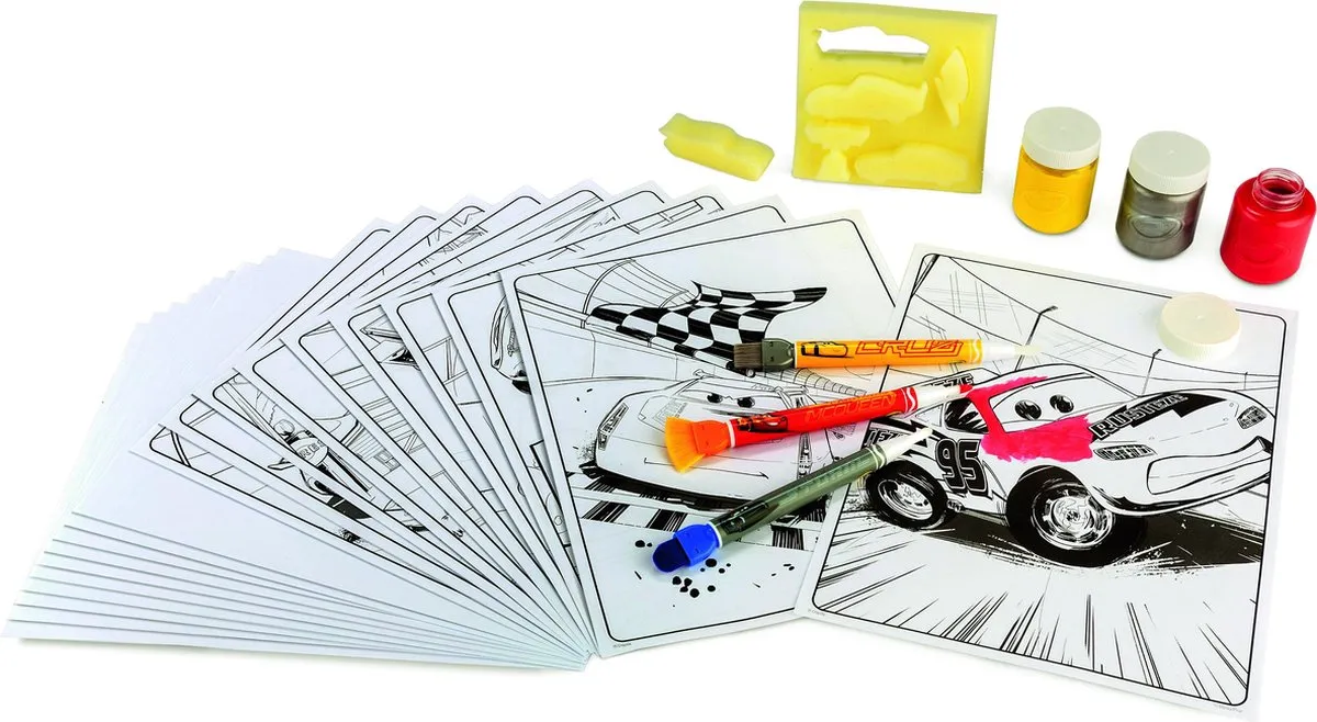 Crayola Cars 3 Verfset - 3 Kleuren 59ml