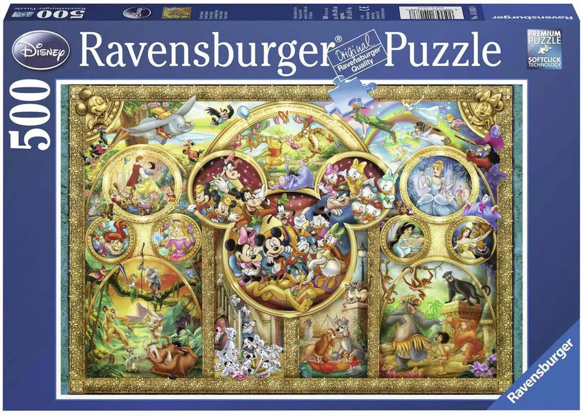 Ravensburger Disney Familie Legpuzzel 500 Stuks - 12000094