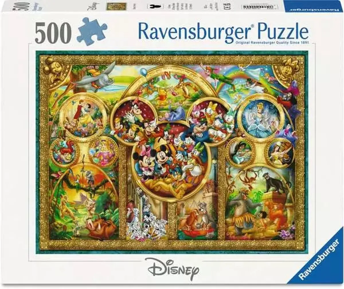Ravensburger Disney Familie Legpuzzel 500 Stuks - 12000094
