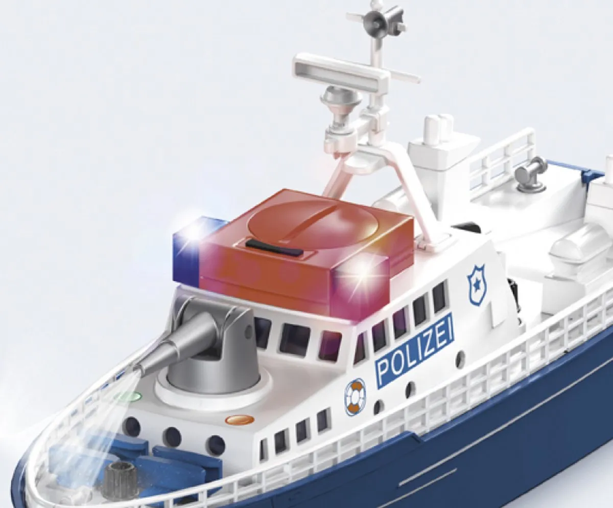 SIKU 5401 Politieboot - Blauw/Wit - afbeelding 2 van 6
