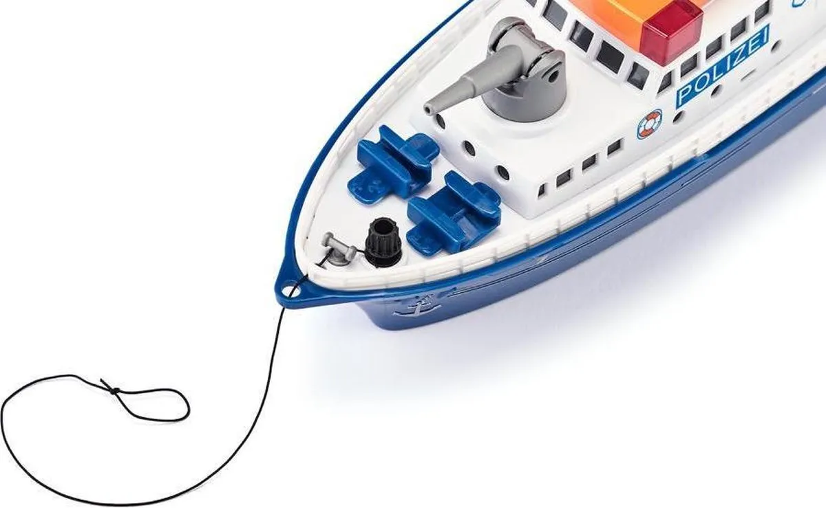 SIKU 5401 Politieboot - Blauw/Wit - afbeelding 5 van 6