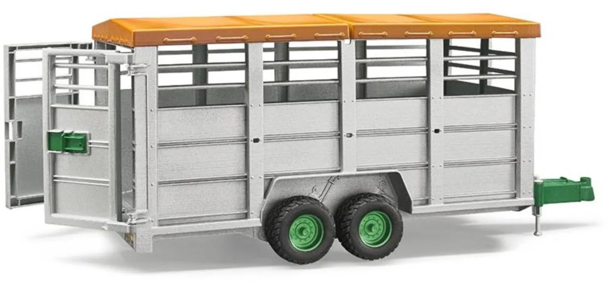 Bruder Veewagen met Koe Landbouw Speelgoed 02227 - Multi Color