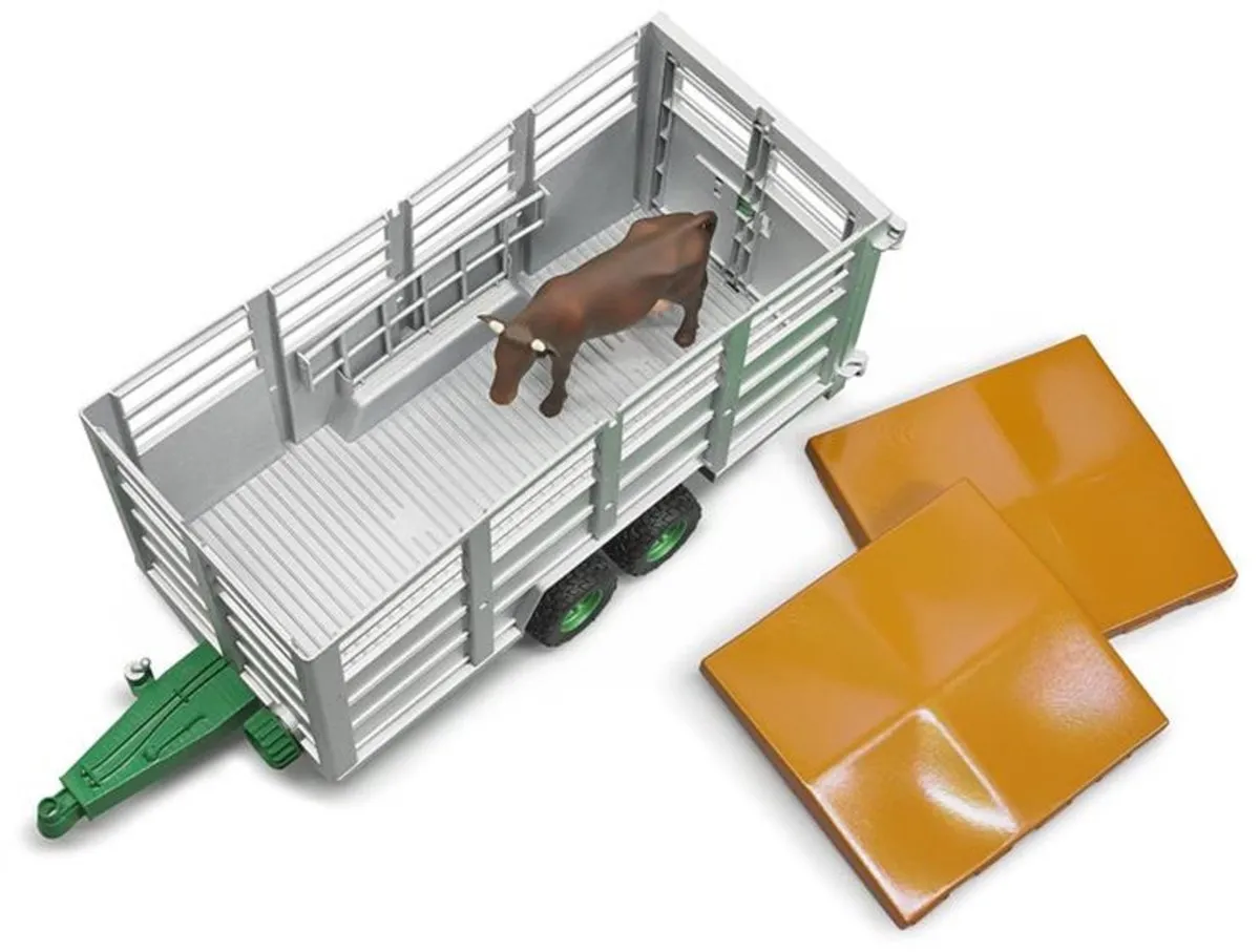 Bruder Veewagen met Koe Landbouw Speelgoed 02227 - Multi Color
