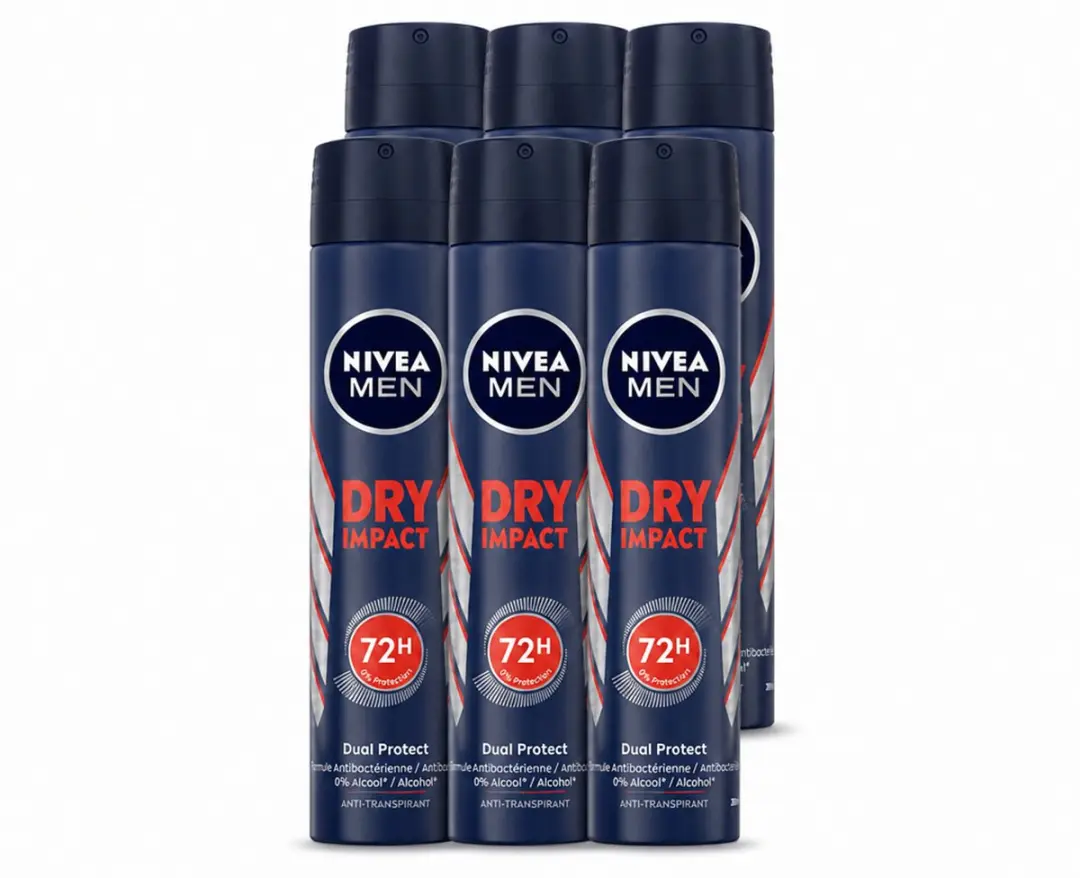 6 x NIVEA MEN