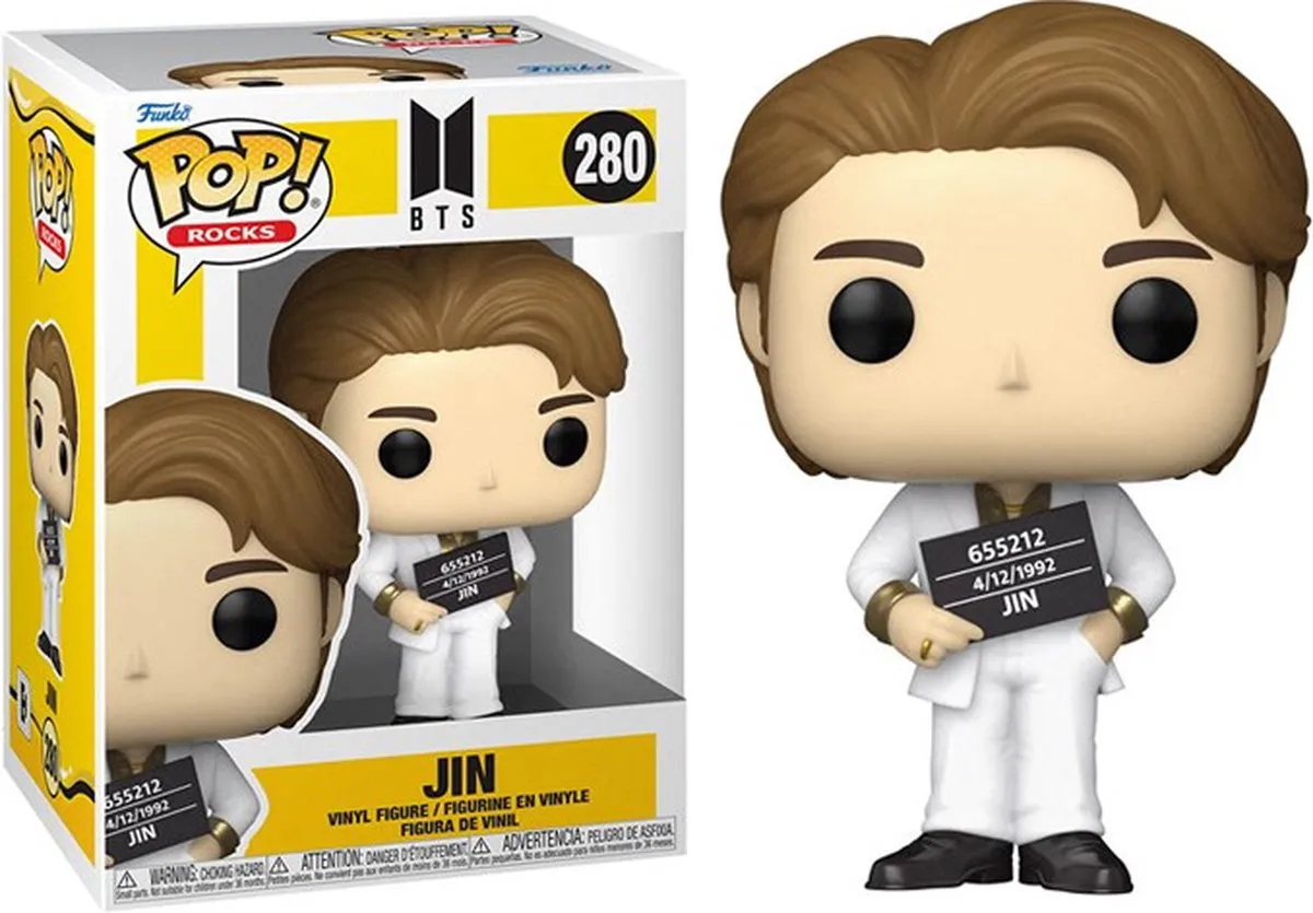 Funko Pop #280 Jin Pop Rocks BTS Butter - Multi