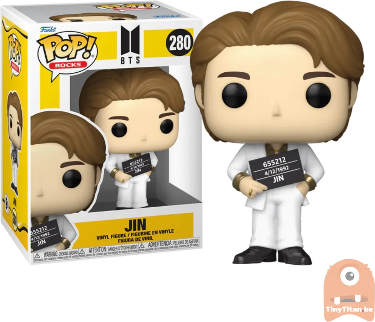 Funko Pop #280 Jin Pop Rocks BTS Butter - Multi