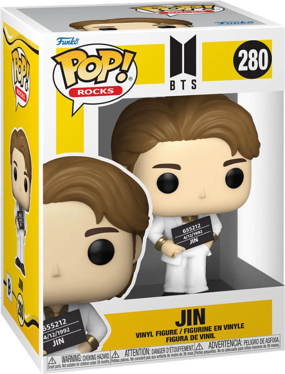 Funko Pop #280 Jin Pop Rocks BTS Butter