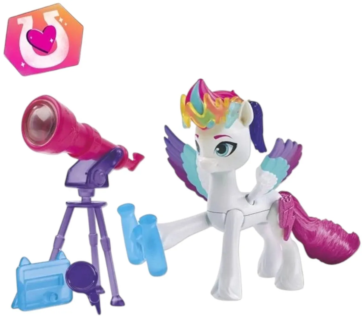 Hasbro My Little Pony Zipp Storm - Wit Roze