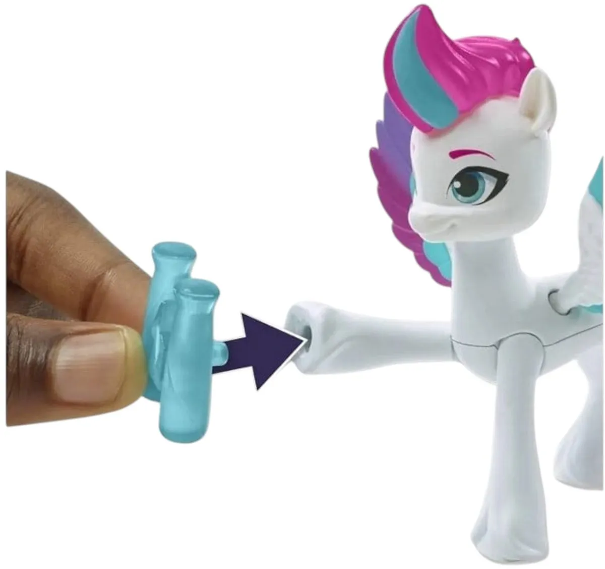 Hasbro My Little Pony Zipp Storm - Wit Roze
