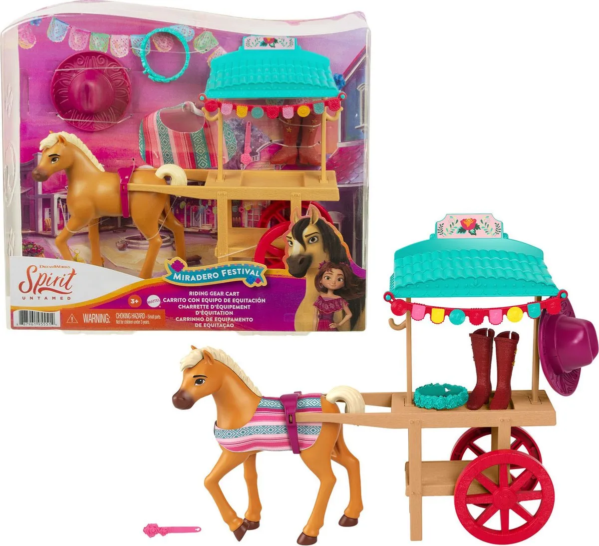 Mattel Spirit Festival Kraampje Speelset GXF70 - Multicolor