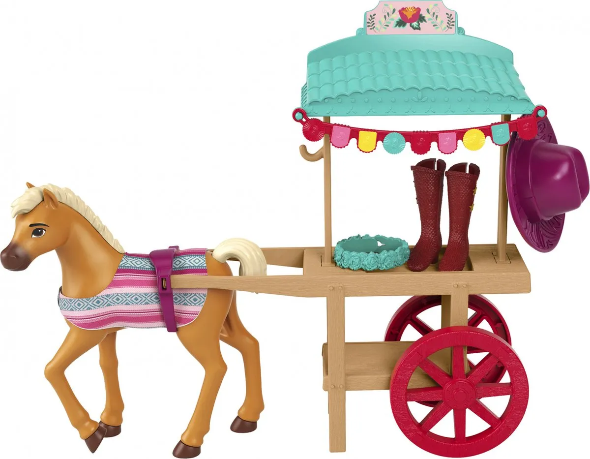 Mattel Spirit Festival Kraampje Speelset GXF70 - Multicolor