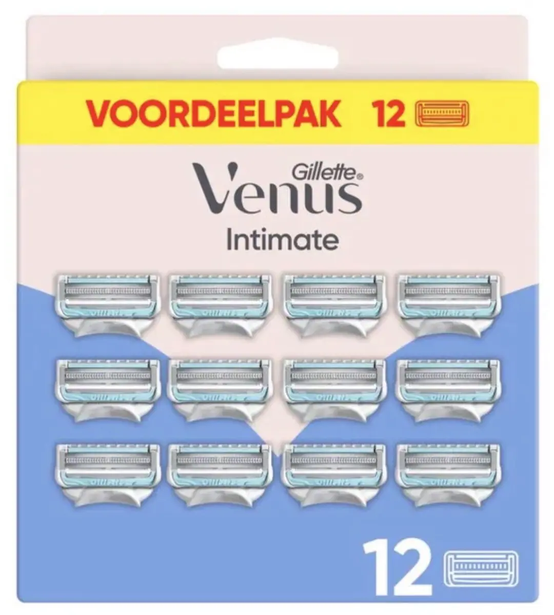 Gillette Venus Intimate Navulmesjes 12 stuks