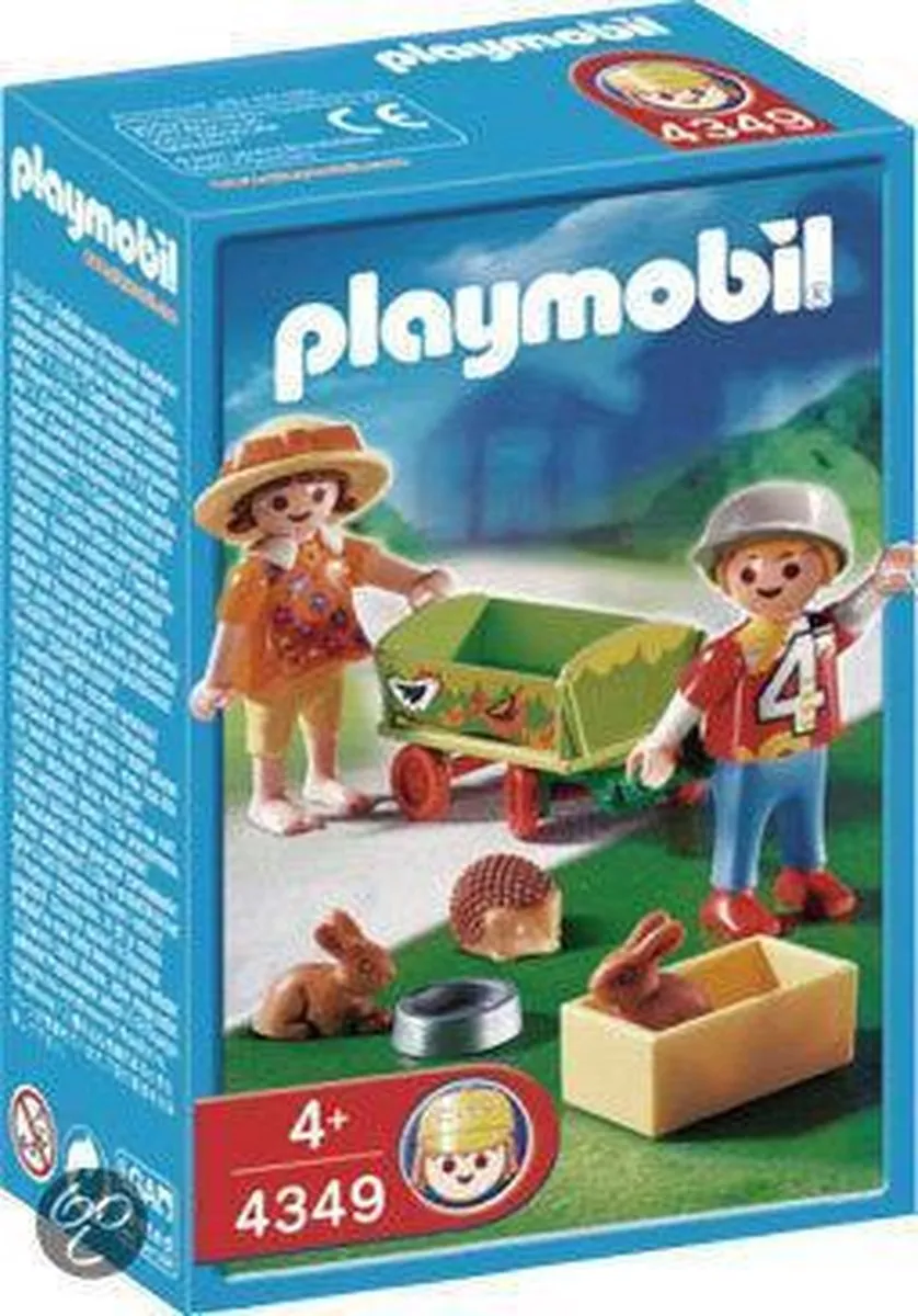 Playmobil Bolderwagen met Dieren 4349
