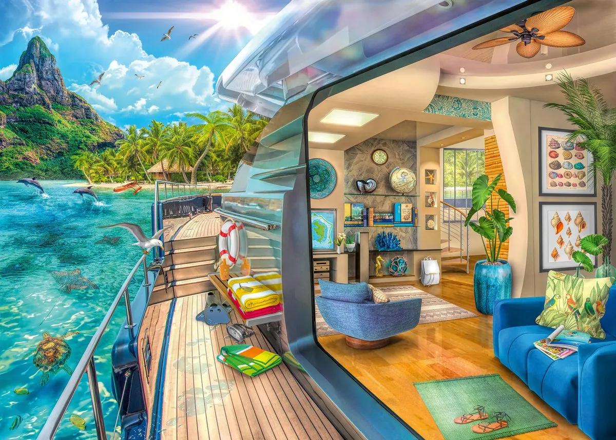 Ravensburger Tropen Cruise Puzzel
