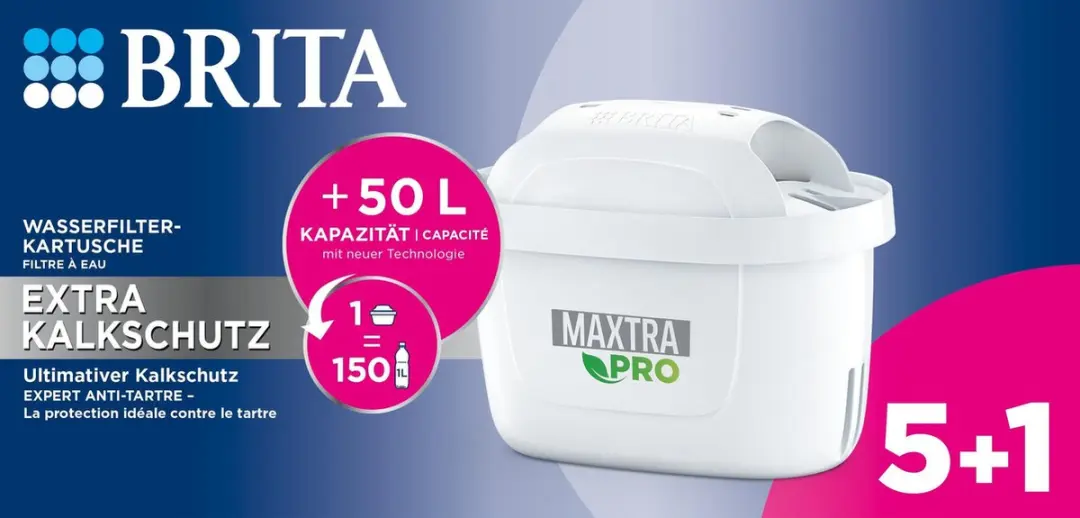 BRITA Filter Maxtra 5+1 Pro Kalk Expert - 6 Stuks