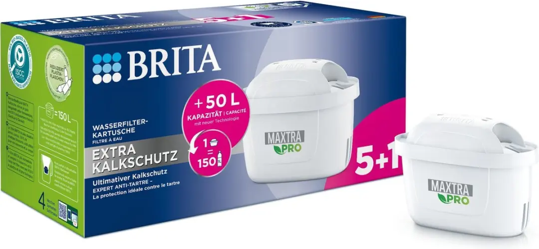 BRITA Filter Maxtra 5+1 Pro Kalk Expert - 6 Stuks