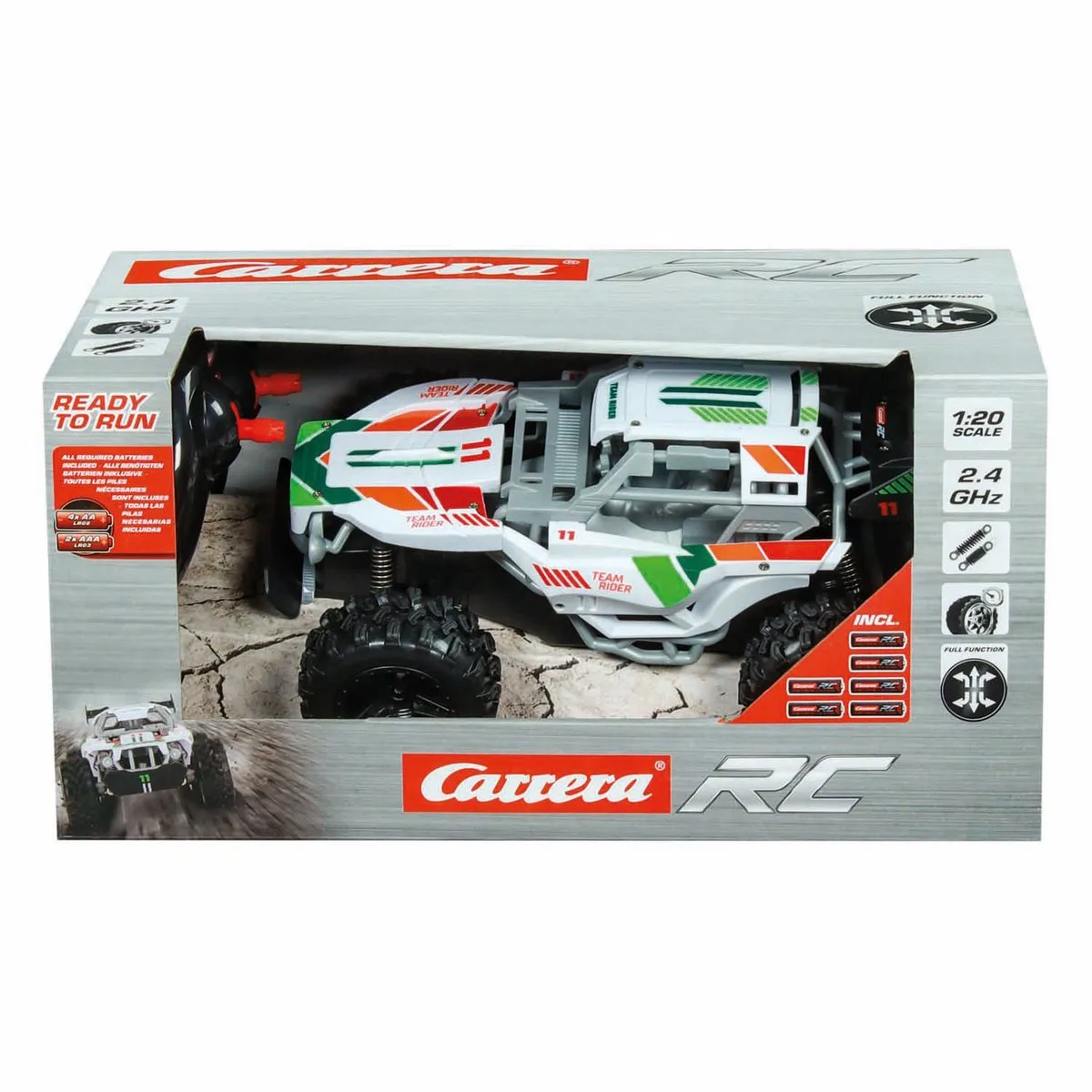 Carrera RC Team Rider CAR370200003 - 1:20 RC Auto - 2,4GHz - Multi