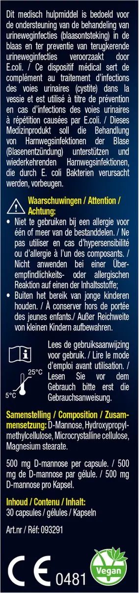 Lucovitaal Blaasontsteking Capsules - 30 Stuks - afbeelding 4 van 6