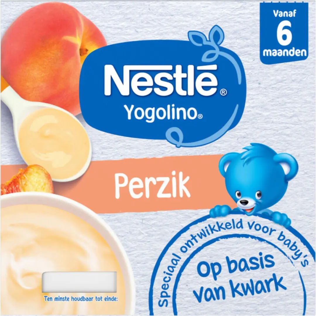 Nestle Yogolino 6+ mnd Perzik 4 x 100 gr