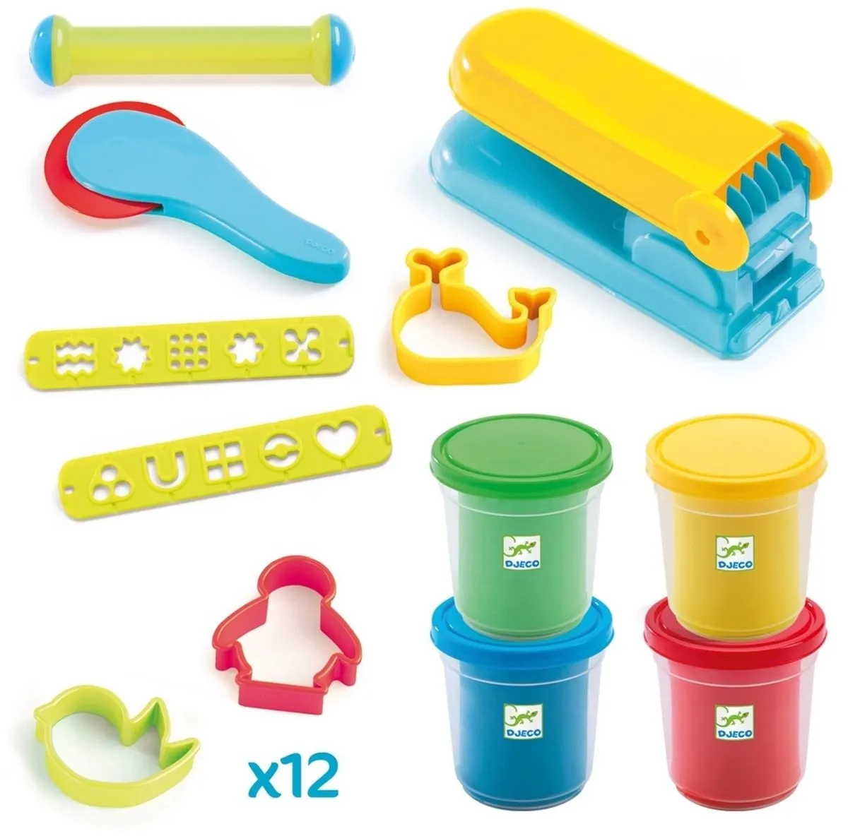 Djeco Boetseerklei Startersset 25-delig - Multicolor
