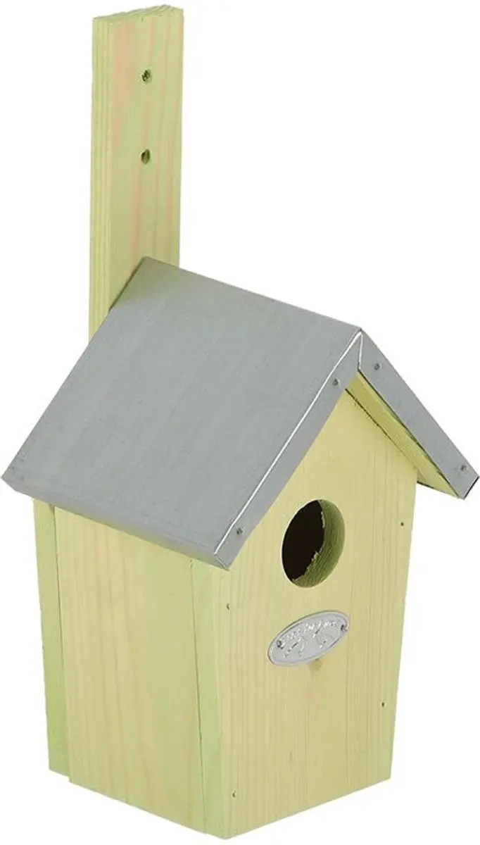 Esschert Design Vogelhuisje Winterkoning - Beige - 30x11,5x30cm