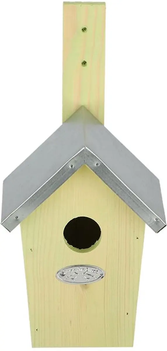 Esschert Design Vogelhuisje Winterkoning - Beige - 30x11,5x30cm