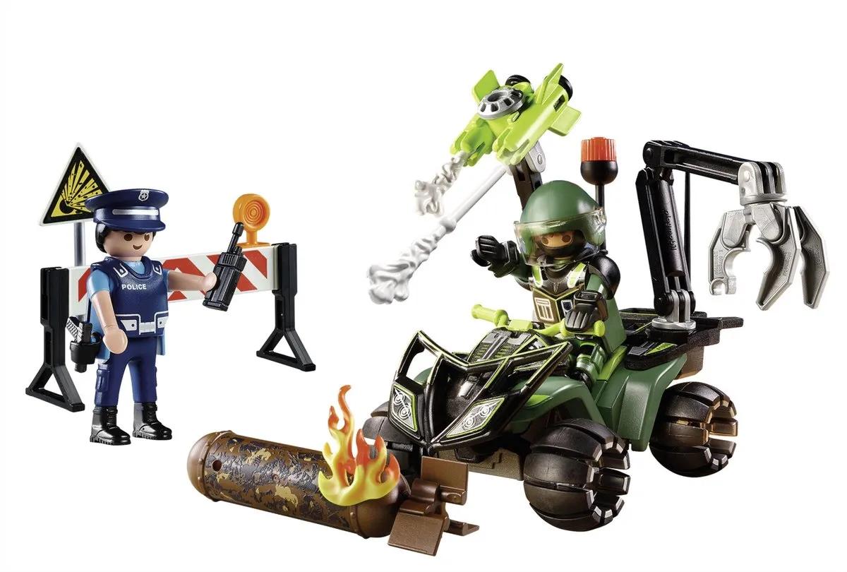 Playmobil City Action Politie Gevarentraining 70817 - Multicolor