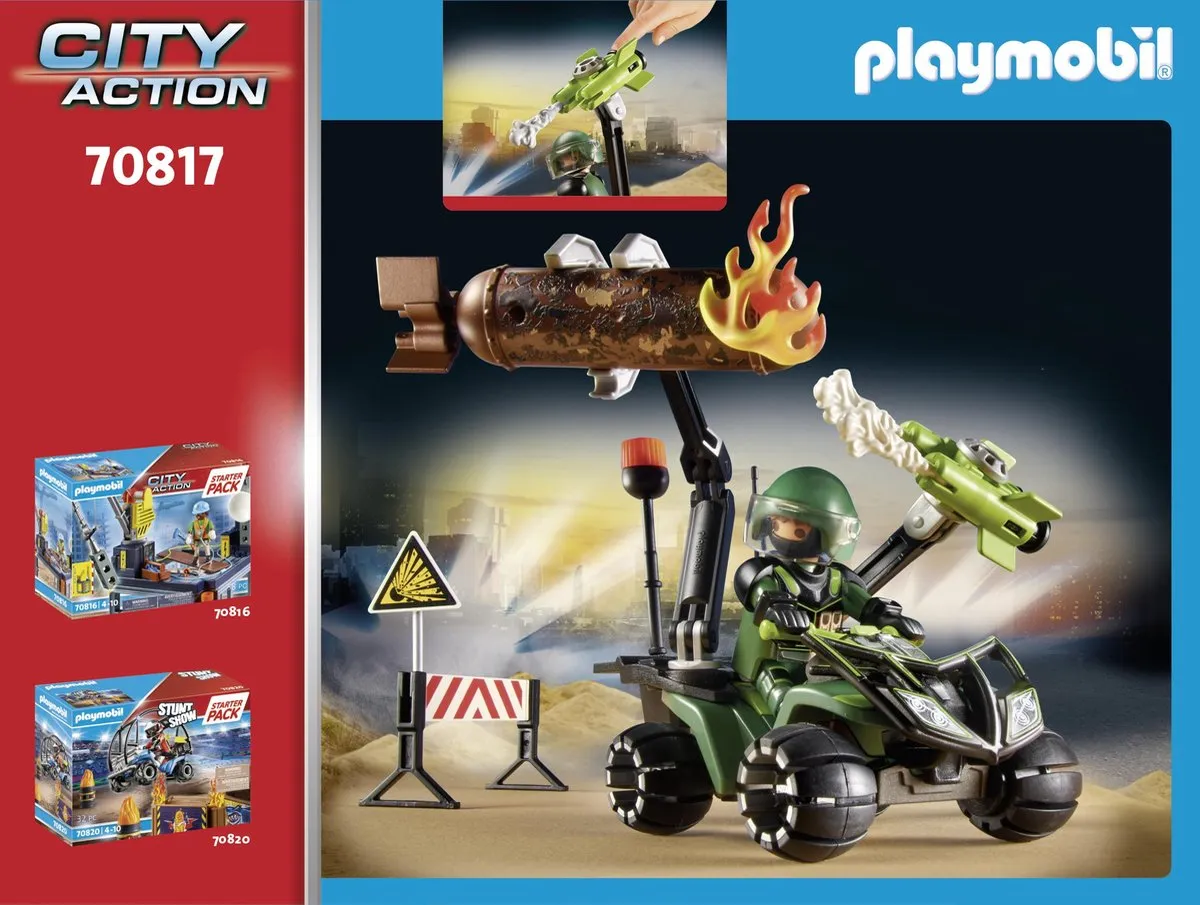 Playmobil City Action Politie Gevarentraining 70817 - Multicolor - afbeelding 6 van 6