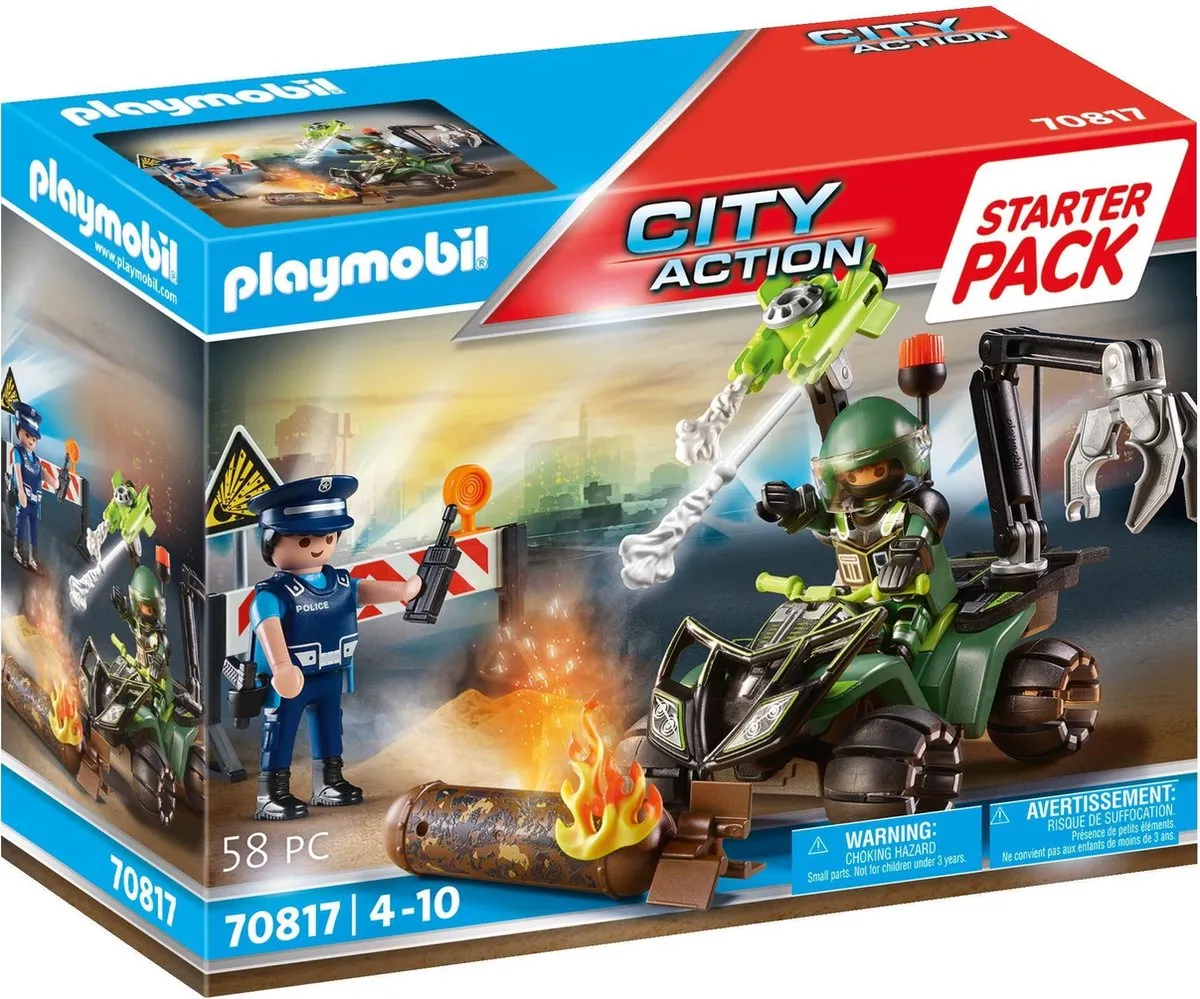 Playmobil City Action Politie Gevarentraining 70817