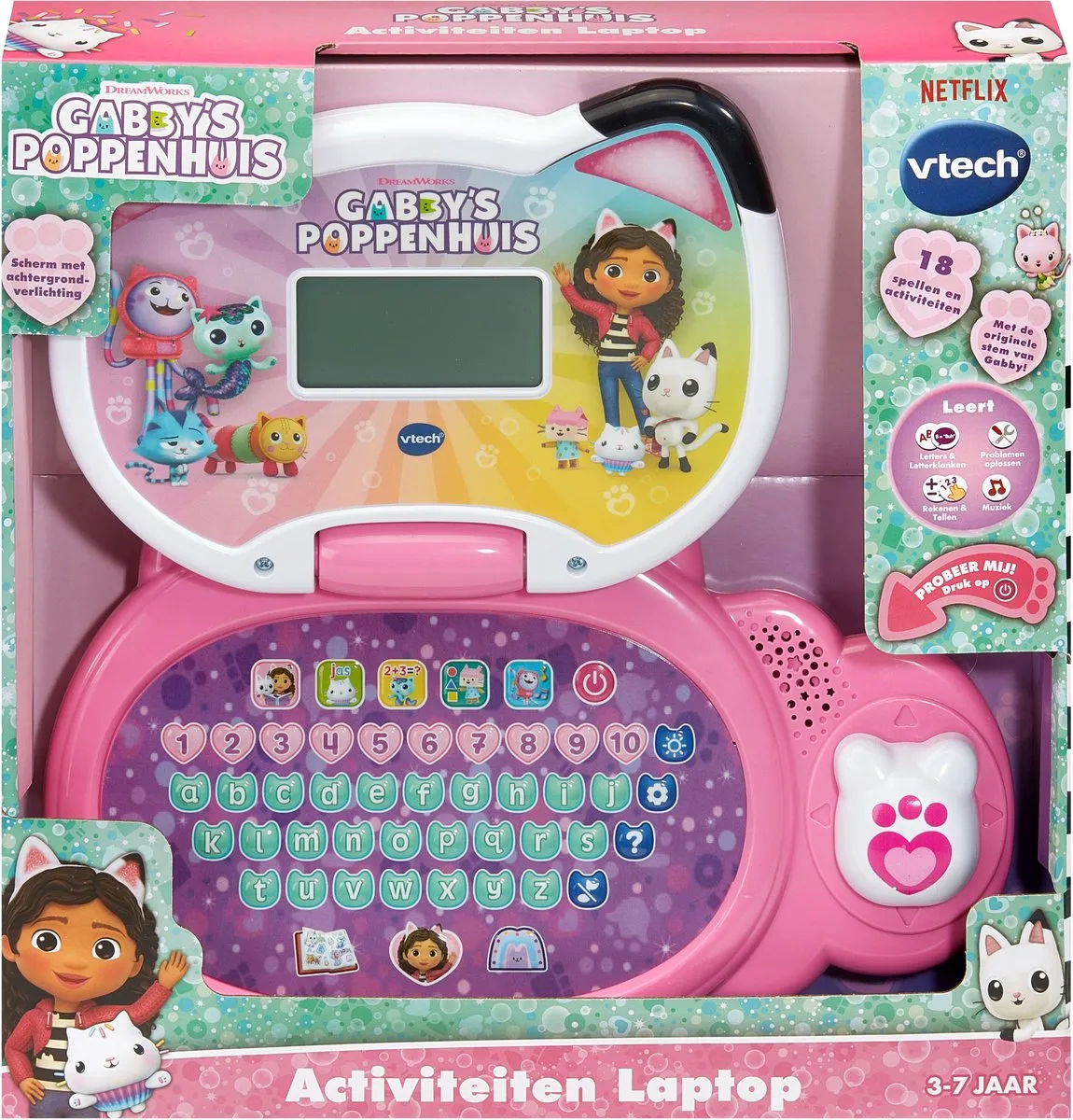 VTech Gabby's Poppenhuis Leercomputer - Multicolor