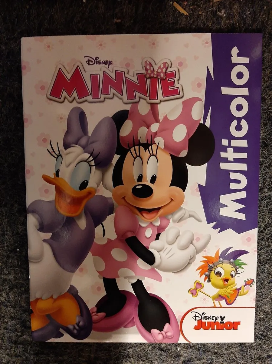 Disney Minnie Kleurboek 32 Pagina's Multicolor