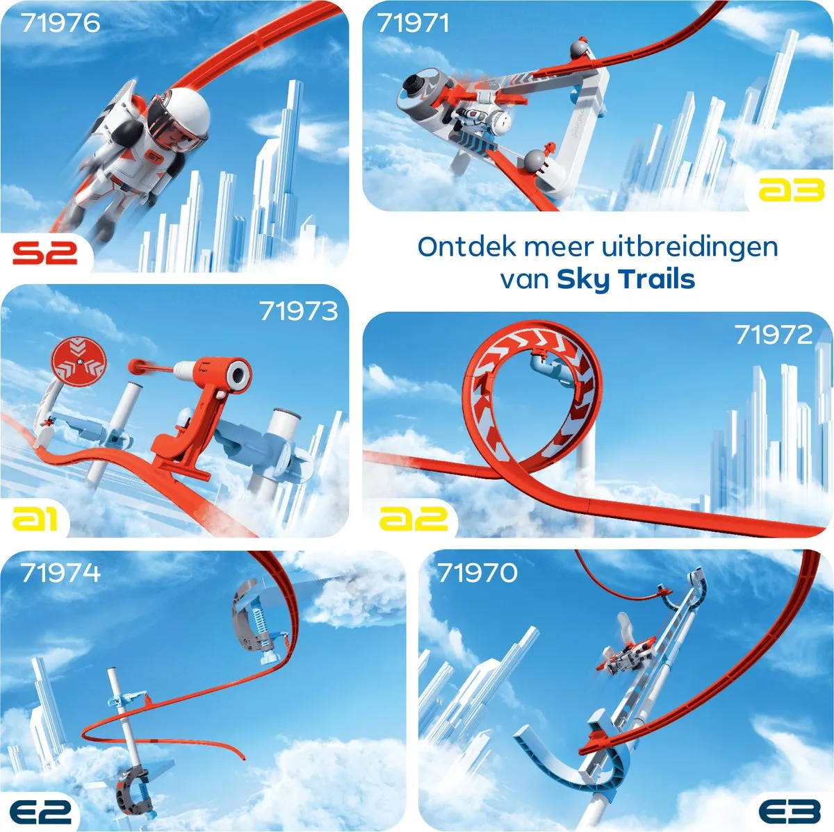 Playmobil Sky Trails Looping 71972 - Constructiespeelgoed - Multi