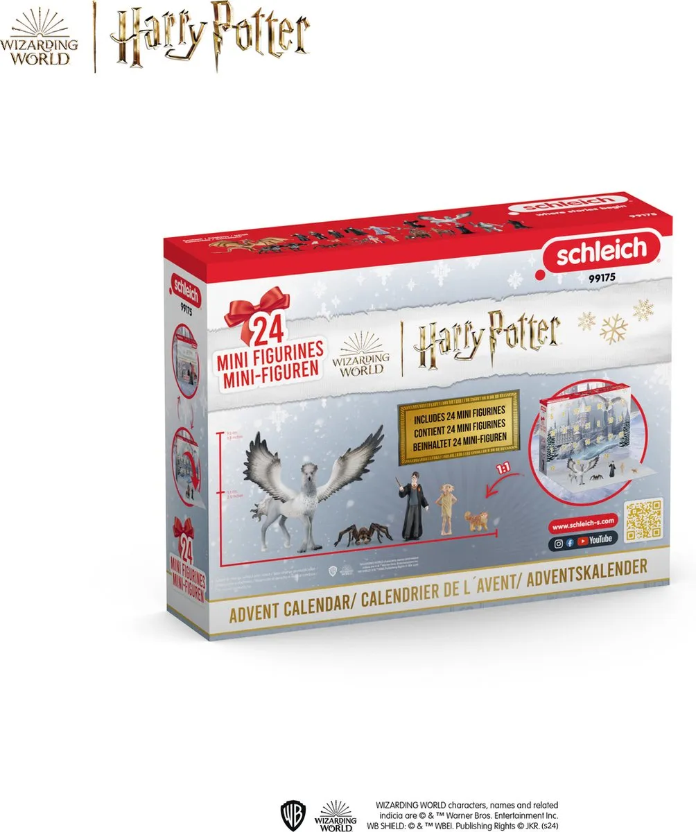 Schleich Harry Potter Adventskalender 99175 - 24 Speelfiguren - Multikleur
