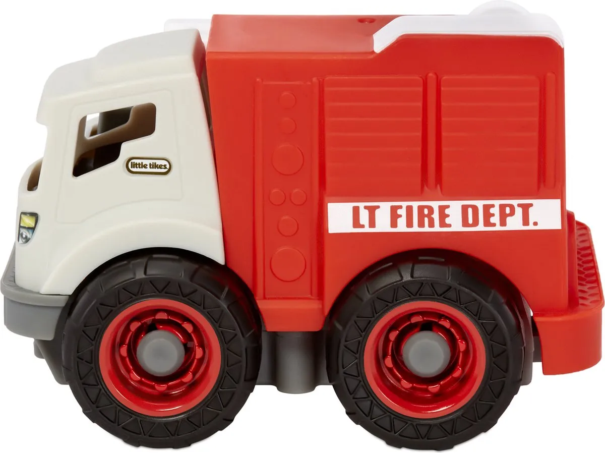 Little Tikes Dirt Diggers Minibrandweerwagen 659423EUC - Rood/Wit - afbeelding 6 van 6