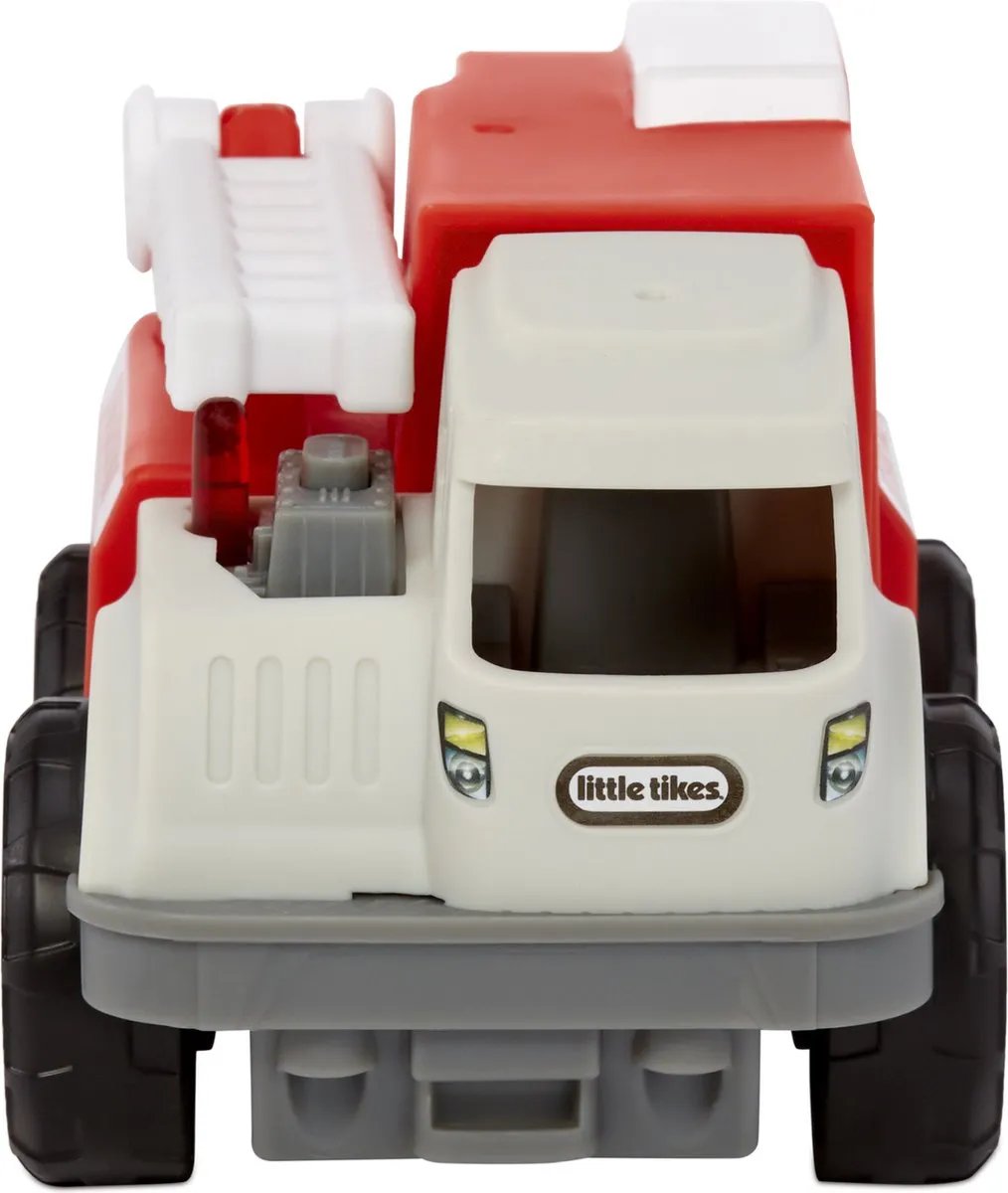 Little Tikes Dirt Diggers Minibrandweerwagen 659423EUC - Rood/Wit - afbeelding 3 van 6