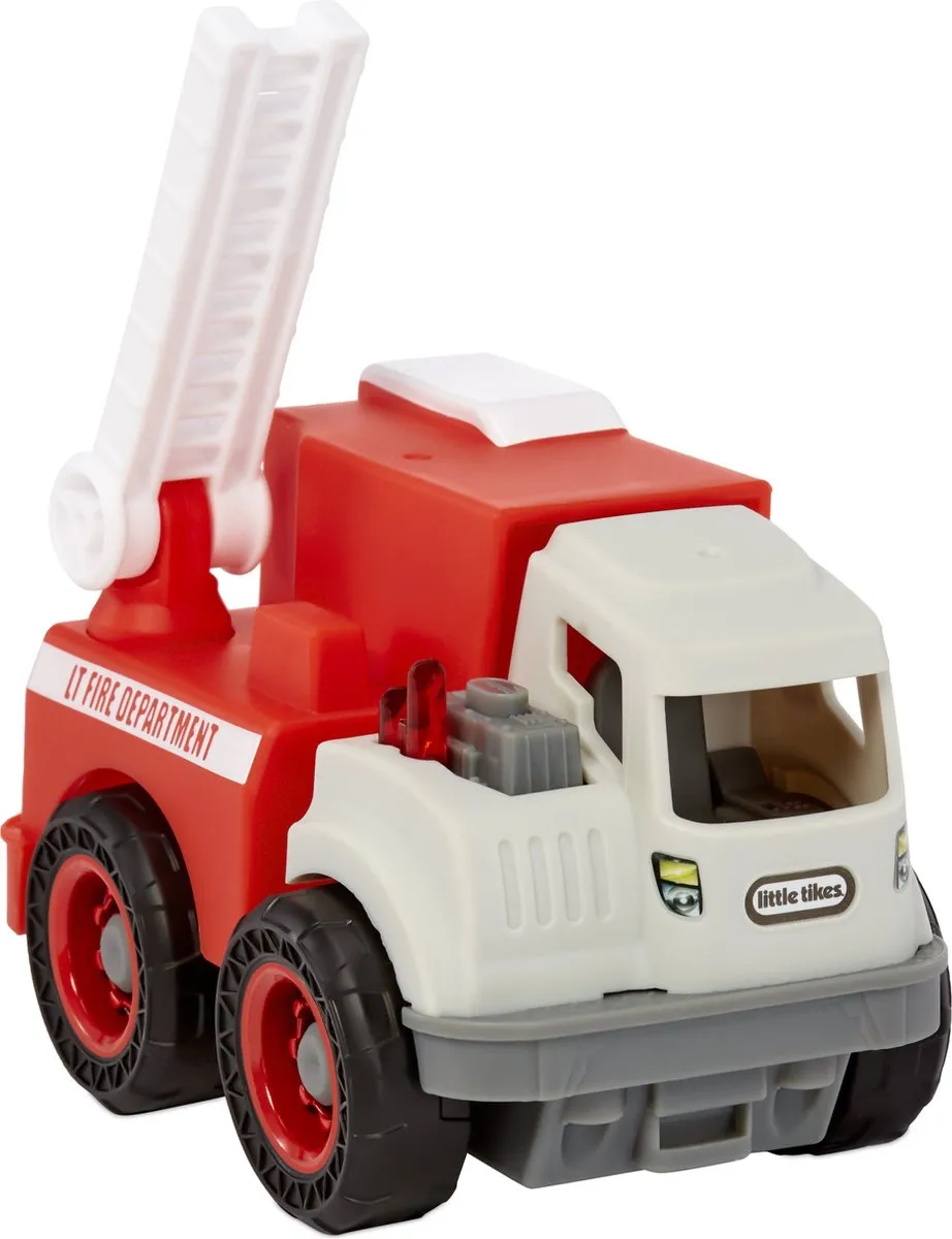 Little Tikes Dirt Diggers Minibrandweerwagen 659423EUC - Rood/Wit - afbeelding 5 van 6