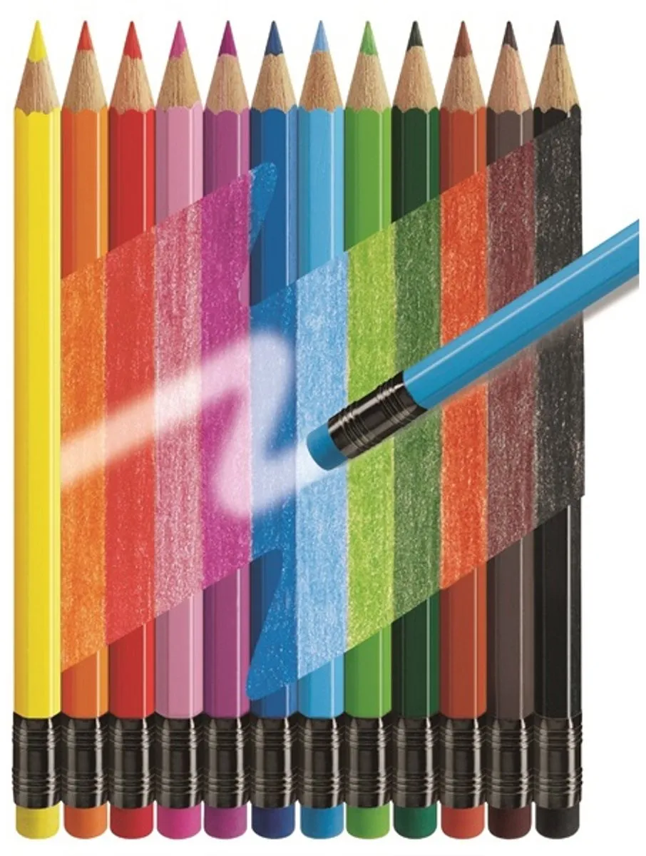 Faber-Castell FC-116612 Kleurpotloden - 12 Stuks - afbeelding 6 van 6