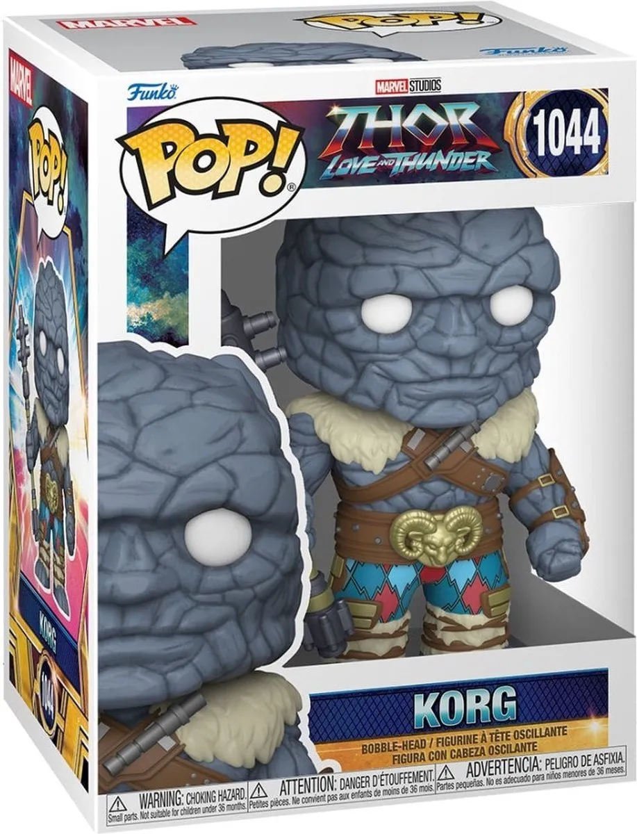 Funko Marvel POP! Thor Love & Thunder Korg 62425 - 9 cm
